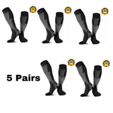Men’s Compression Socks – Sports, Running, Nursing & Hiking Support Socks for Varicose Veins and Circulation