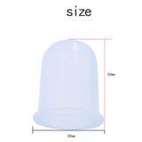 Silicone Vacuum Cup Suction Cups Vacuum Cans Massage Body Face Neck Massage Suction Cup Health Care Cellulite Massage Tools