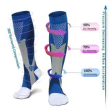 Men’s Compression Socks – Sports, Running, Nursing & Hiking Support Socks for Varicose Veins and Circulation