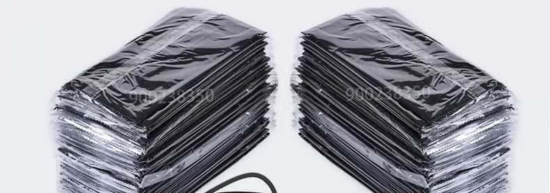 Disposable Black Face Masks – 3-Ply Anti-Dust Protective Masks for Adults (Individually Wrapped, 10–500pcs)