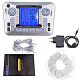 Electronic Pulse Massager Tens Ems Machine massager electrical nerve muscle stimulator Acupuncture Fat Burner Pain Relief