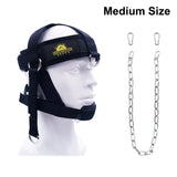 Multifunction Neck Workout Head Harness – Weight Lifting Strap with Chin Pad for Strength & Power