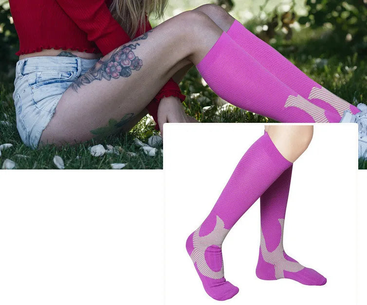 Men’s Compression Socks – Sports, Running, Nursing & Hiking Support Socks for Varicose Veins and Circulation