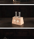 Moxibustion Box Nature Bamboo Burner Warm Acupuntura Massage Therapy Moxa Stick Body Acupoint Massager Health Care Relieve Pain