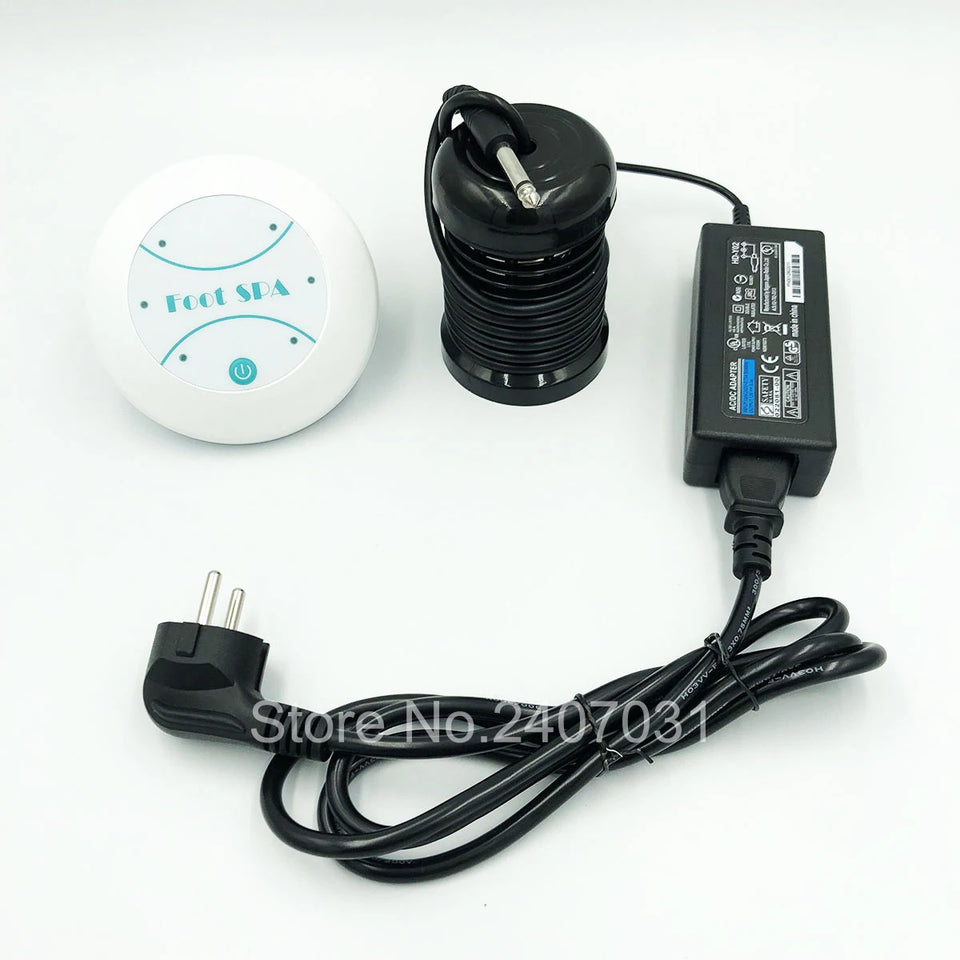 Detox Ion Electric Foot Spa Bath Massager Machine Foot Bath Cleaning Footspa Vibrating Whirlpool Care Arrays Aqua Health Therapy