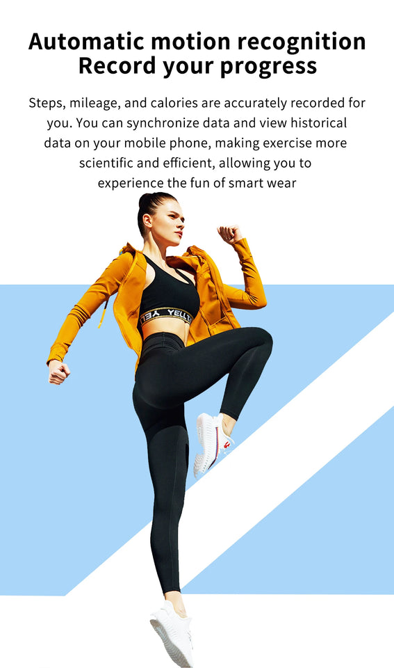 LIGE 2025 Smart Watch – Waterproof Fitness Tracker with Heart Rate Monitor for Women & Men, Compatible with Android & iOS