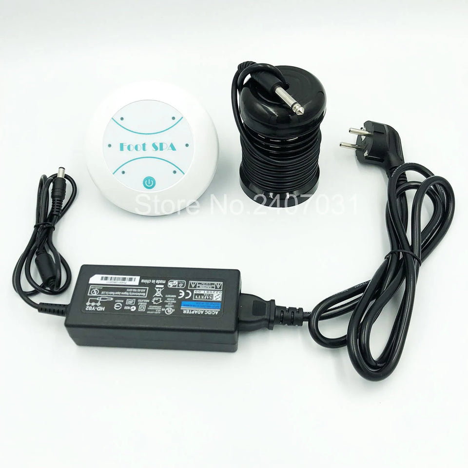 Detox Ion Electric Foot Spa Bath Massager Machine Foot Bath Cleaning Footspa Vibrating Whirlpool Care Arrays Aqua Health Therapy