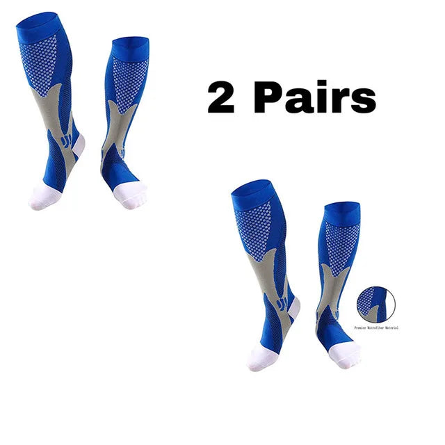 Men’s Compression Socks – Sports, Running, Nursing & Hiking Support Socks for Varicose Veins and Circulation