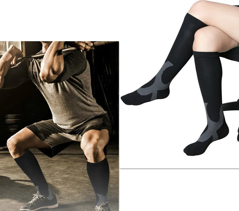 Men’s Compression Socks – Sports, Running, Nursing & Hiking Support Socks for Varicose Veins and Circulation