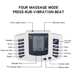 Full Body Tens Muscle Electrostimulator EMS Acupuncture Therapy Massage 16pads Digital Meridian Physiotherapy Apparatus Full Set
