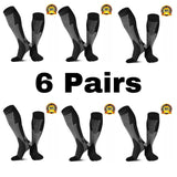Men’s Compression Socks – Sports, Running, Nursing & Hiking Support Socks for Varicose Veins and Circulation