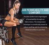 Men’s Compression Socks – Sports, Running, Nursing & Hiking Support Socks for Varicose Veins and Circulation