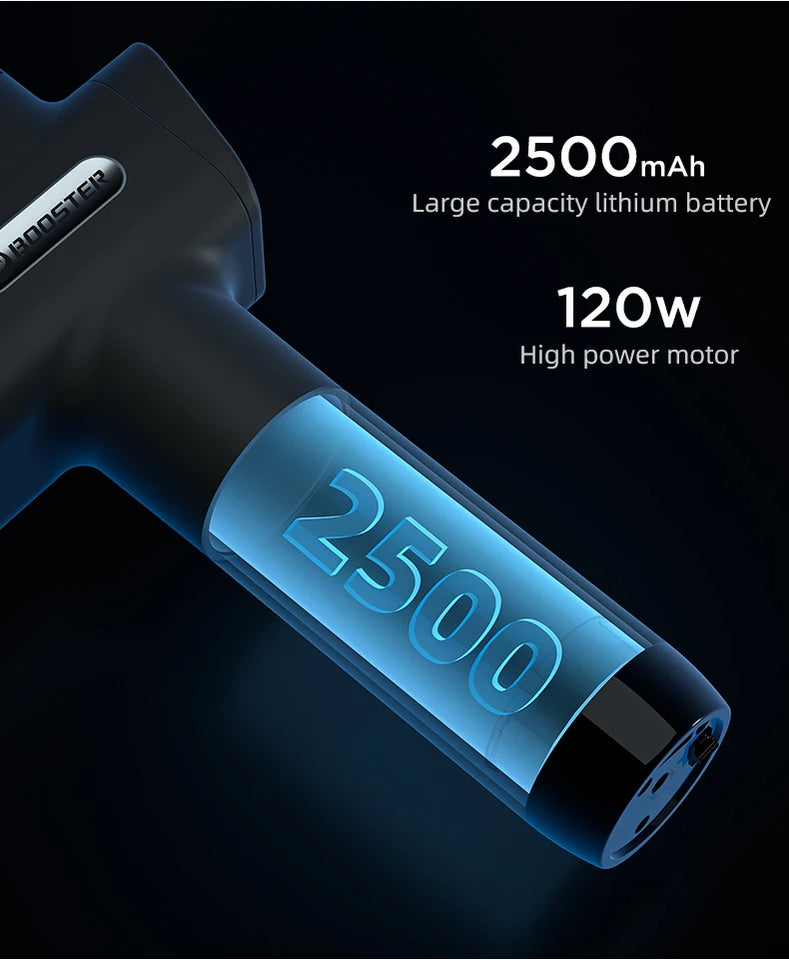 Booster M2-D Deep Tissue Massage Gun – Portable Percussion Muscle Massager