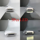 Dental Orthodontic LED Photo Mirror – Fog-Free Stainless Steel Oral Imaging Reflector