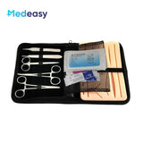 Medical Suture Practice Kit – Surgical Training Set with Skin Pad Model & Tools for Students