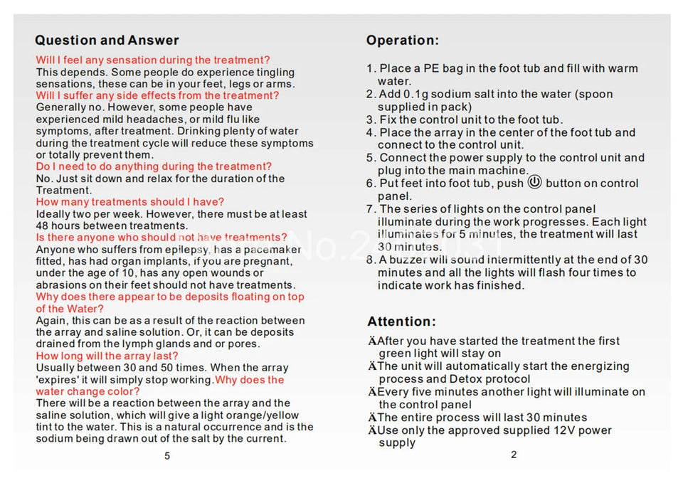 Detox Ion Electric Foot Spa Bath Massager Machine Foot Bath Cleaning Footspa Vibrating Whirlpool Care Arrays Aqua Health Therapy