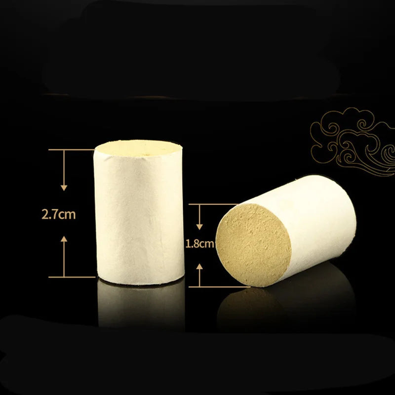 54Pcs Moxibustion Sticks Moxa Rolls Heating Acupunture Therapy Meridian Warm Massage Body Massager Wild Mugwort Argy Wormwood