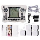 Electronic Pulse Massager Tens Ems Machine massager electrical nerve muscle stimulator Acupuncture Fat Burner Pain Relief