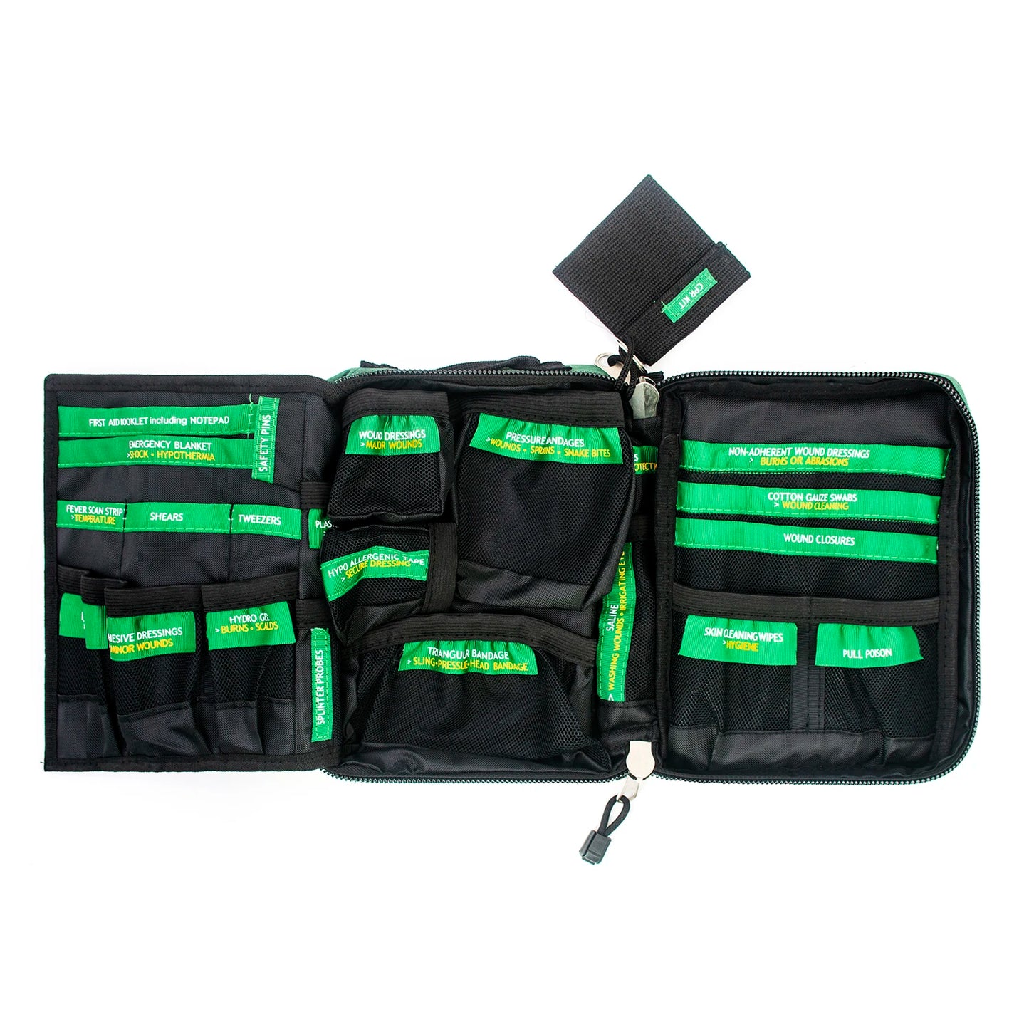BearHoHo Size M First Aid Kit – Professional Medical Rescue Kit for Outdoor, Car, Travel, School & Hiking Emergencies