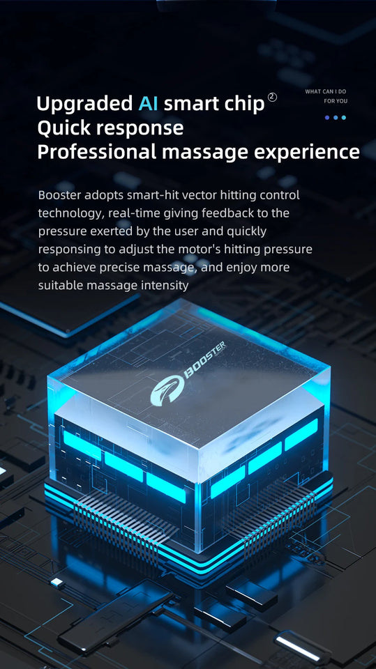 Booster M2-D Deep Tissue Massage Gun – Portable Percussion Muscle Massager