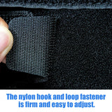 TIKE Adjustable Single Shoulder Support Brace – Black Stability Strap with Pads for Recovery & Injury Protection