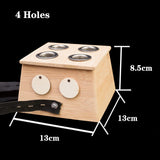 Moxibustion Box Nature Bamboo Burner Warm Acupuntura Massage Therapy Moxa Stick Body Acupoint Massager Health Care Relieve Pain