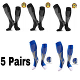 Men’s Compression Socks – Sports, Running, Nursing & Hiking Support Socks for Varicose Veins and Circulation