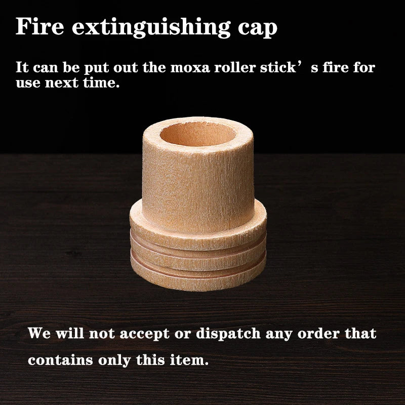 Natural Bamboo Moxibustion Box – Moxa Stick Burner for Acupuncture Massage & Pain Relief Therapy