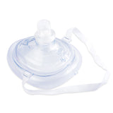 Reusable CPR Breathing Mask – Professional Emergency Resuscitation Mask with One-Way Valve for Rescue Personnel