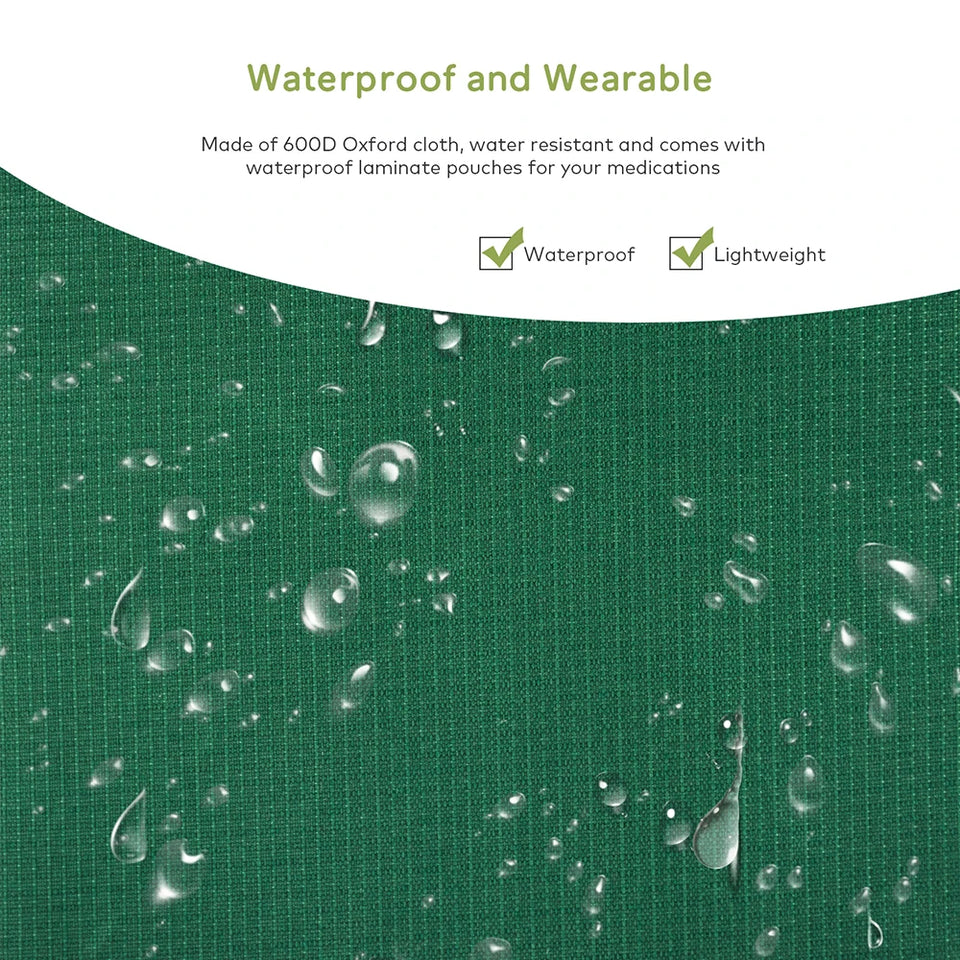 BearHoHo Size M First Aid Kit – Professional Medical Rescue Kit for Outdoor, Car, Travel, School & Hiking Emergencies