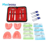 Medical Suture Practice Kit – Surgical Training Set with Skin Pad Model & Tools for Students