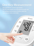 AICARE Automatic Upper Arm Blood Pressure Monitor – Digital BP Machine with Pulse Detection
