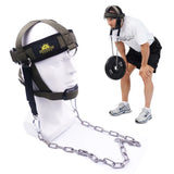 Multifunction Neck Workout Head Harness – Weight Lifting Strap with Chin Pad for Strength & Power