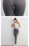 2024 Seamless Peach-Lift Yoga Pants – High-Waist Breathable Fitness Leggings for Women