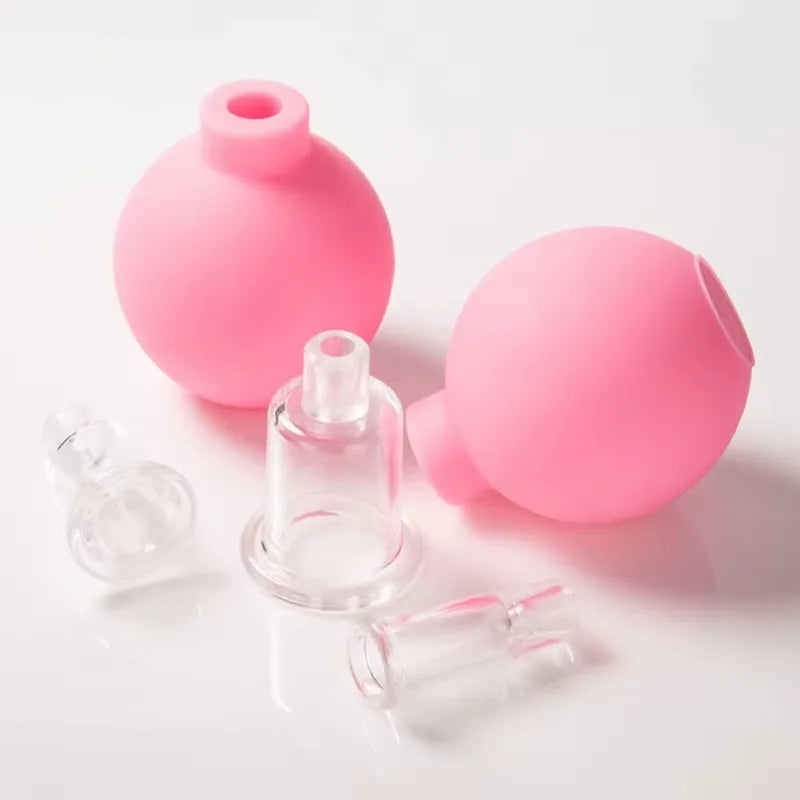 Tuhopeta Vacuum Cupping Glass Jar Cellulite Massager Acupuncture Suction Cup Slimming FatBurning Health Care Chinese MedicalTool