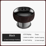 Smart Electric Vacuum Cupping Massager – Heating Suction Cup Device for Body, Back, Neck & Arms