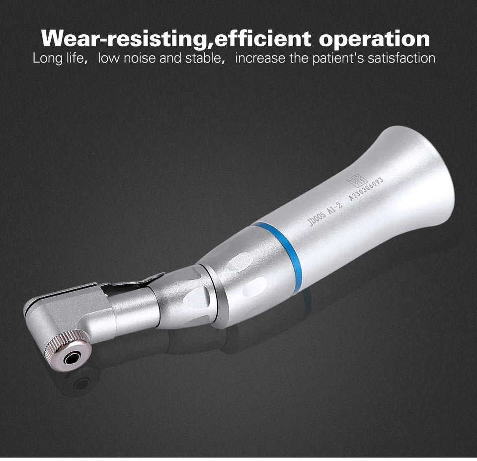 AZDENT Dental Low-Speed Contra Angle Handpiece – Latch Type, Fits E-Type Air Motors