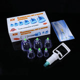 6or24  Pieces Suction Cups Massage Vacuum Cupping Body Massager Plastic Vacuum Suction Therapy Cupping Set Cans for Massage