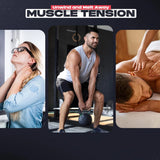 TENS meridian massager EMS multifunctional massager with 12 modes and 36 levels of intensity timed dual channel output massager