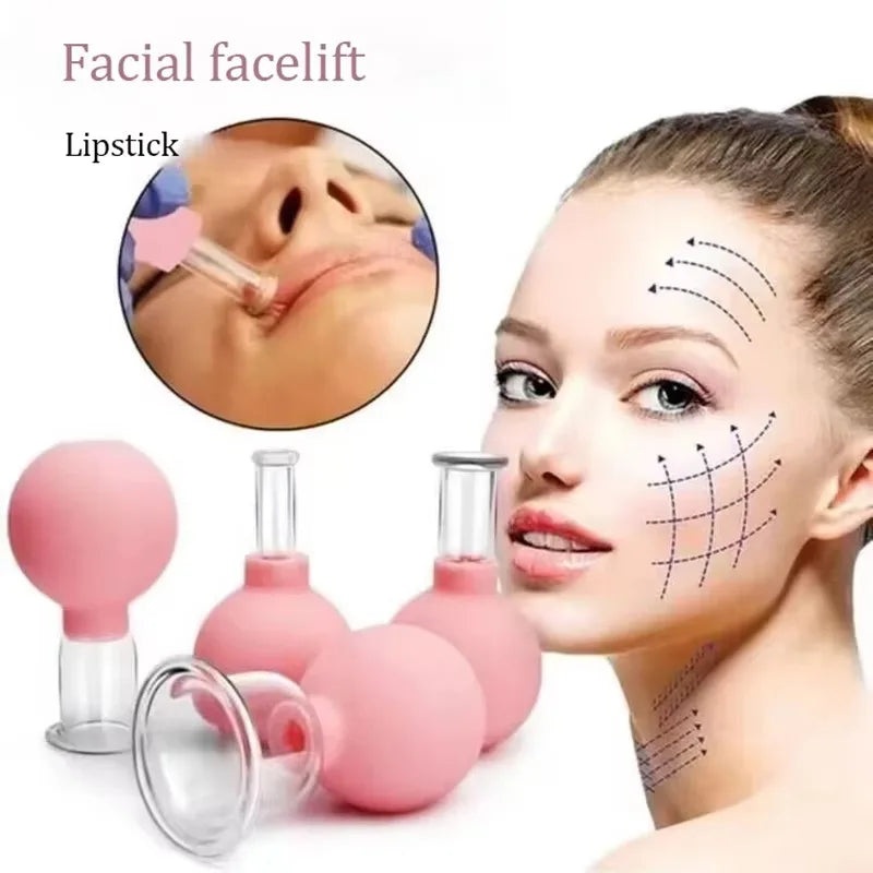 Tuhopeta Vacuum Cupping Glass Jar Cellulite Massager Acupuncture Suction Cup Slimming FatBurning Health Care Chinese MedicalTool