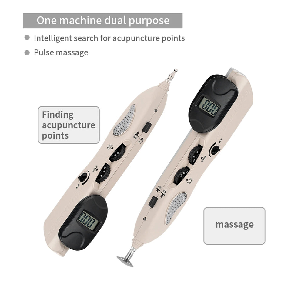 Electronic Acupuncture Pen Tens Point Detector Acupuntura Massage Pain Therapy Acupuncture Meridian Energy Pen Muscle Stimulator