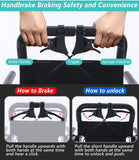 Ultralight Folding Manual Wheelchair – Durable Airline-Approved Transportation Chair for Easy Travel