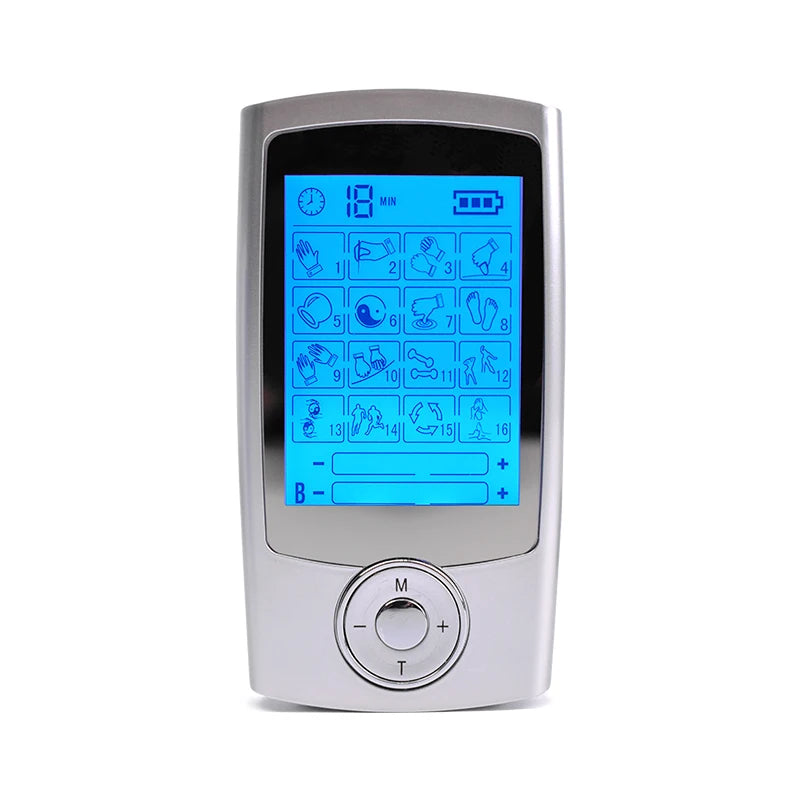Smart Health 16-Mode Digital Pulse Massager – Electrotherapy Muscle Stimulator & Pain Relief Device