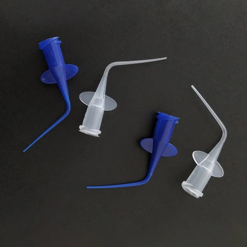 Dental Disposable Irrigation Syringe Tips – Endo Plastic Needles for Calcium Hydroxide Delivery (0.25mm / 0.35mm)