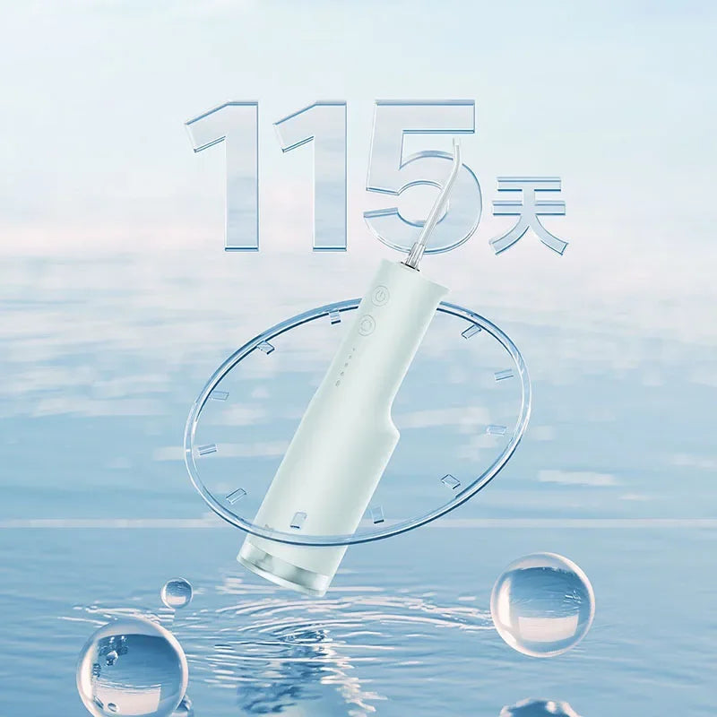 Xiaomi Mijia MEO703 Portable Oral Irrigator F300 – Electric Water Flosser with 240ml Tank, 4 Modes, IPX7 Waterproof