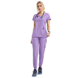 Women's Medical Scrubs Jogger Set – Doctor & Nurse Surgical Uniform