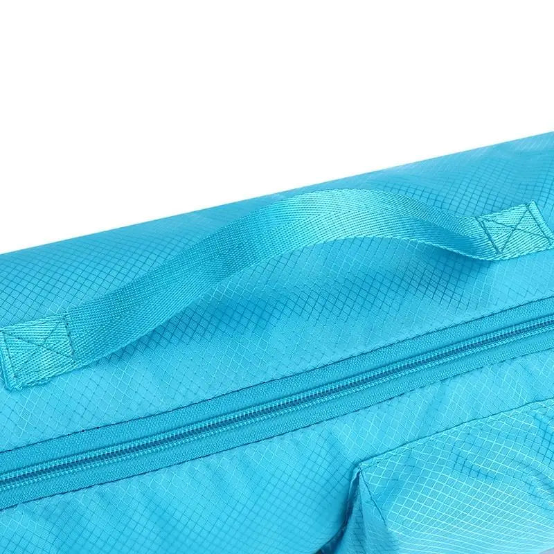 Large-Capacity Nylon Yoga Mat Storage Bag – Lightweight Multifunctional Fitness Mat Holder for Women
