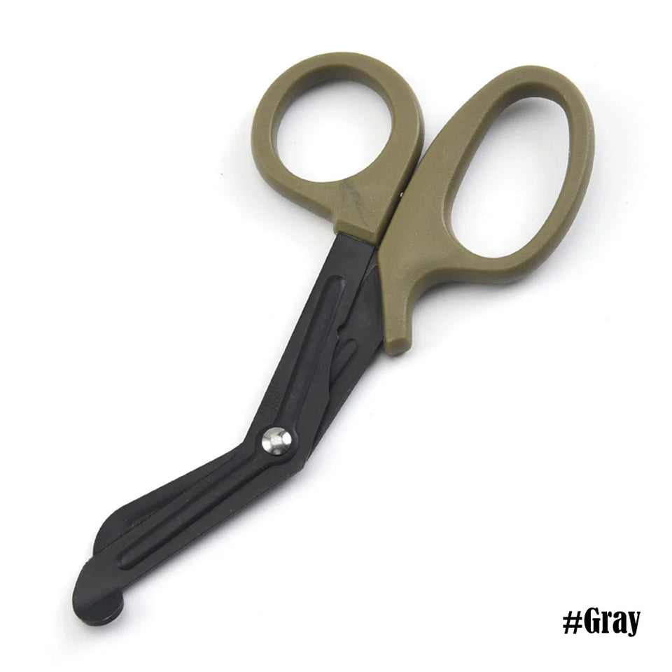Outdoor Survival Paramedic Trauma Scissors – Heavy-Duty Emergency First Aid Shears for Medical Rescue & IFAK