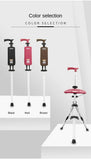 Foldable Walking Stick with Seat – Multi-Functional Non-Slip Crutch Chair for Elderly & Outdoor Use