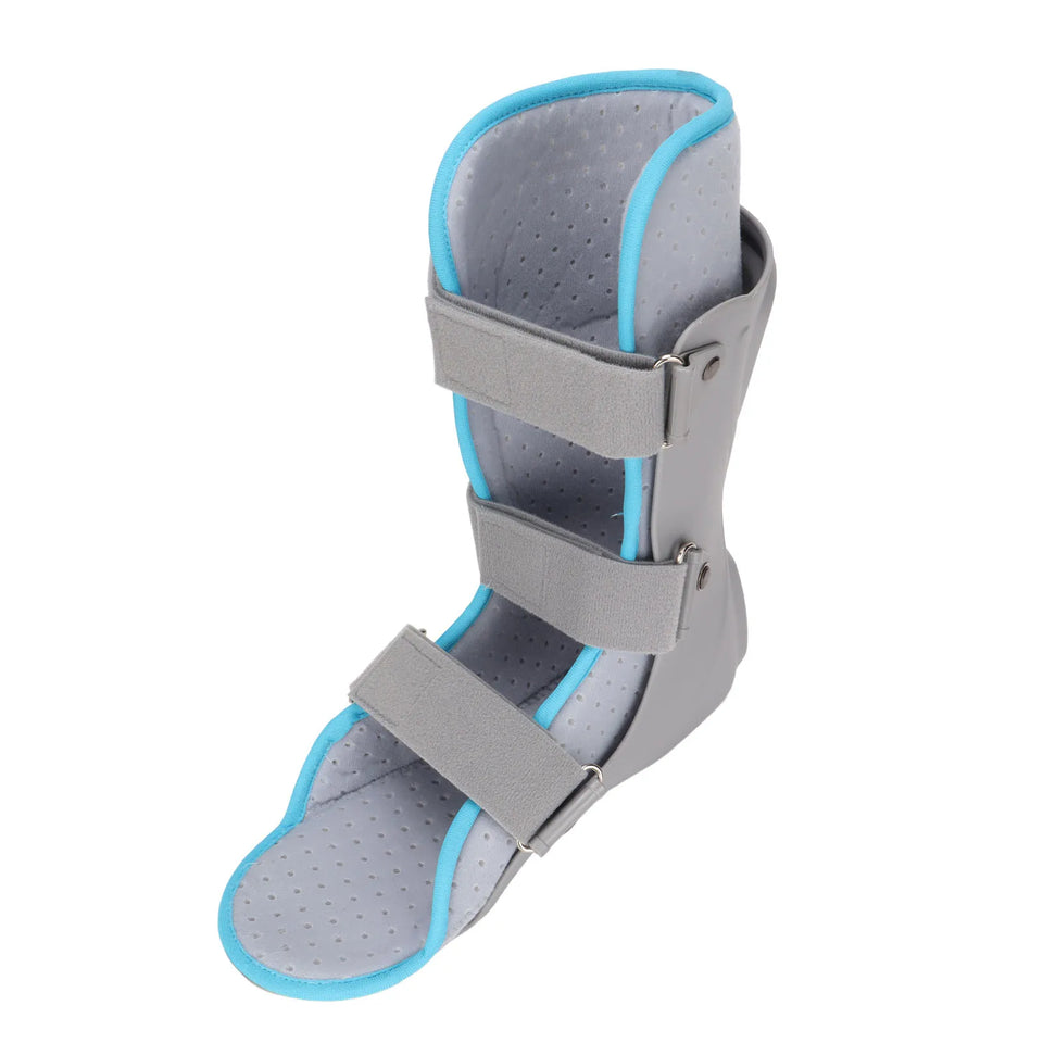 Breathable Adjustable Ankle Support Brace – Fracture & Sprain Stabilizer with Fixation Splint